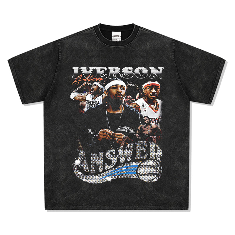 Allen Iverson TEE NBA Style001 Hoodie, Sweatshirt | CoreVibeTees.com (Image 3)