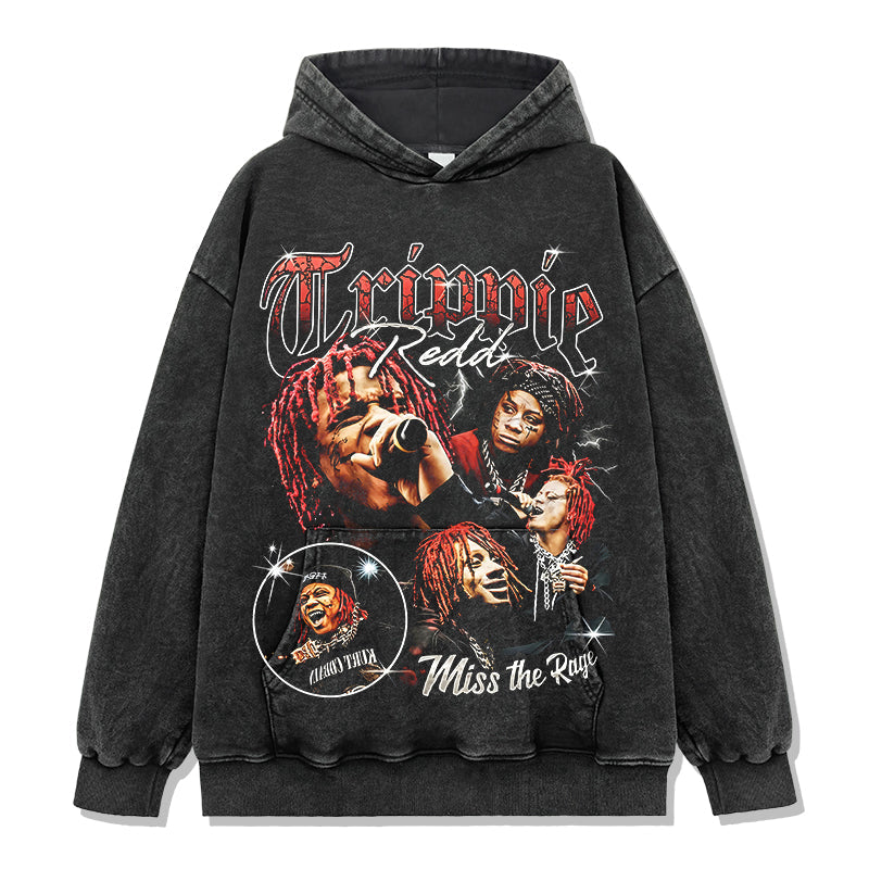 Miss The Rage By Trippie Redd Hoodie T-Shirts, Sweatshirt | CoreVibeTees.com (Image 2)