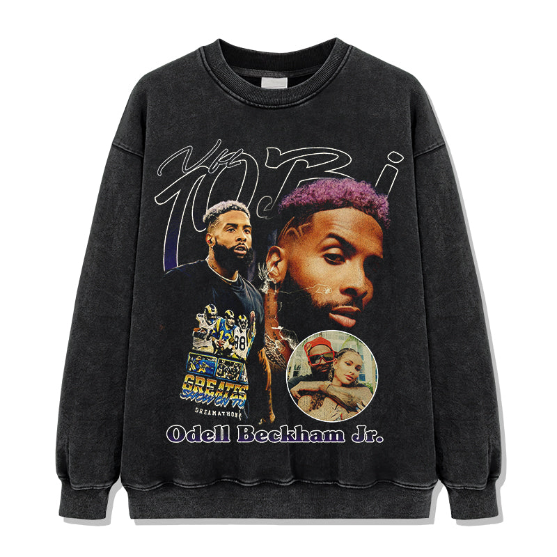Odell Beckham Jr Sweatshirt NBA Style004 T-Shirts, Hoodie | CoreVibeTees.com (Image 2)