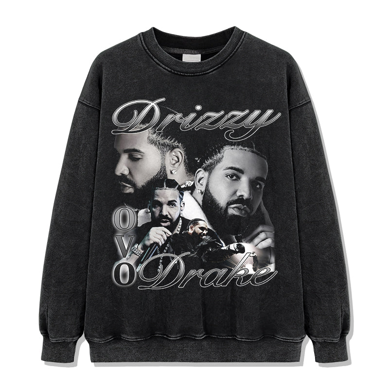 DRIZZY OVO DRAKE Sweatshirt (Copy) T-Shirts, Hoodie | CoreVibeTees.com (Image 2)