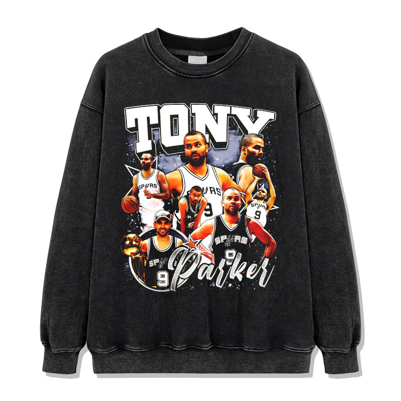 Tony Parker Sweatshirt NBA T-Shirts, Hoodie | CoreVibeTees.com (Image 2)