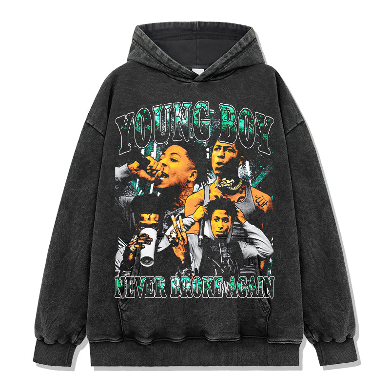 Never Broke Again By YoungBoy Hoodie T-Shirts, Sweatshirt | CoreVibeTees.com (Image 2)