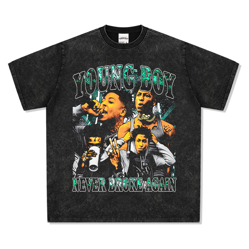 Never Broke Again By YoungBoy TEE Hoodie, Sweatshirt | CoreVibeTees.com (Image 4)