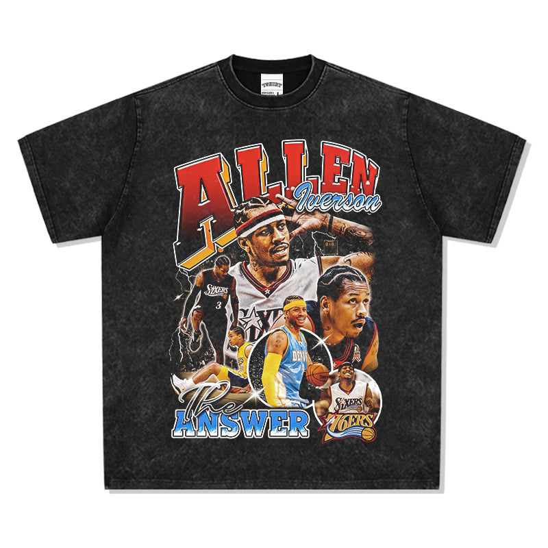 Allen Iverson TEE NBA Style002 Hoodie, Sweatshirt | CoreVibeTees.com (Image 3)