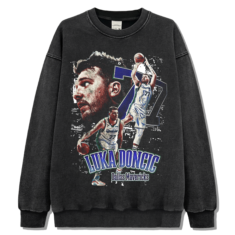 Luka Doncic Sweatshirt NBA Style002 T-Shirts, Hoodie | CoreVibeTees.com (Image 2)