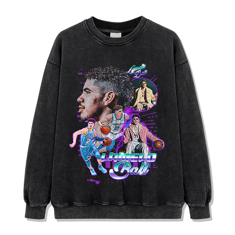 Lamelo Ball Sweatshirt NBA T-Shirts, Hoodie | CoreVibeTees.com (Image 2)