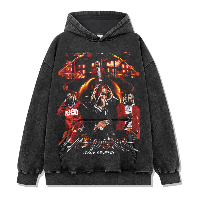 Smurk Carter By Lil Durk HOODIE T-Shirts, Sweatshirt | CoreVibeTees.com (Image 2)