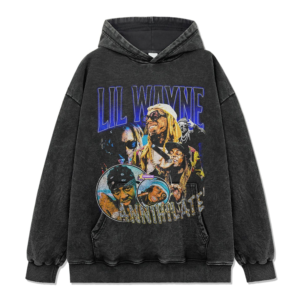 Annihilate By Lil Wayne Hoodie T-Shirts, Sweatshirt | CoreVibeTees.com (Image 2)