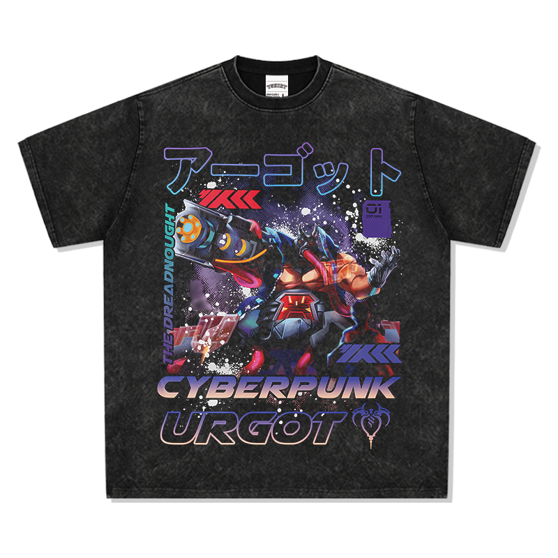 Cyberpunk Urgot "Anime" TEE Hoodie, Sweatshirt | CoreVibeTees.com (Image 3)