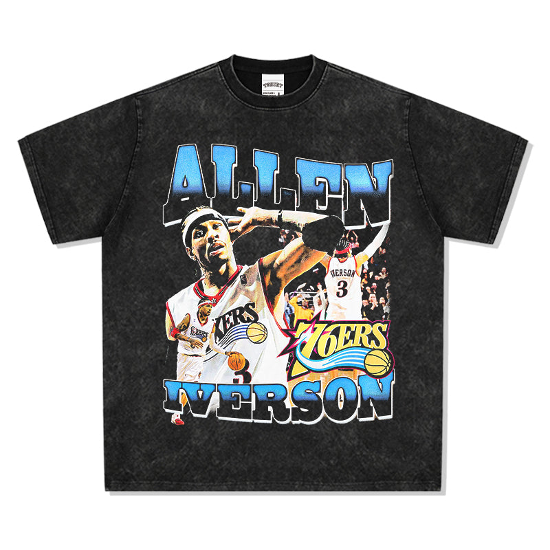 Allen Iverson TEE NBA Hoodie, Sweatshirt | CoreVibeTees.com (Image 3)
