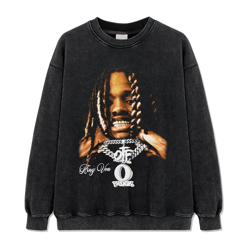 King Von Sweatshirt Style001 T-Shirts, Hoodie | CoreVibeTees.com (Image 2)