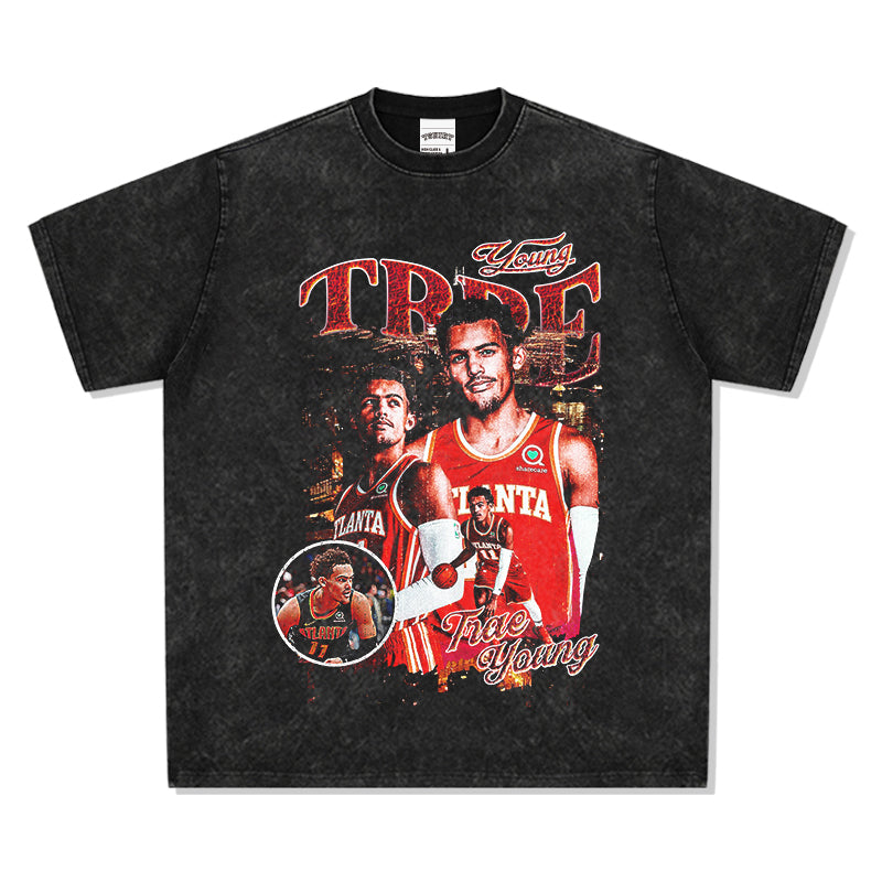 Trae Young TEE NBA Style001 Hoodie, Sweatshirt | CoreVibeTees.com (Image 3)