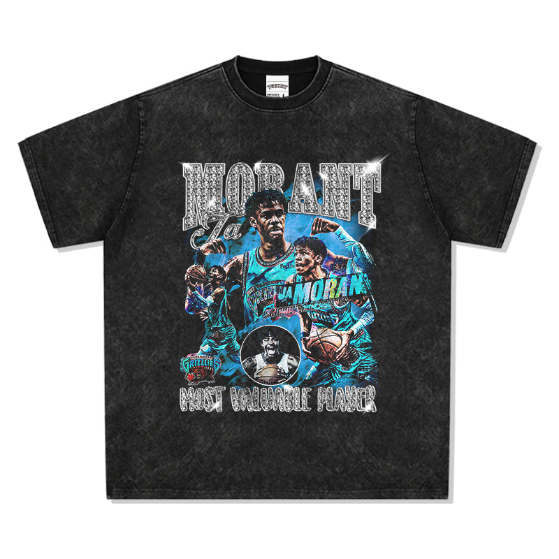 Ja Morant TEE NBA Style003 Hoodie, Sweatshirt | CoreVibeTees.com (Image 3)