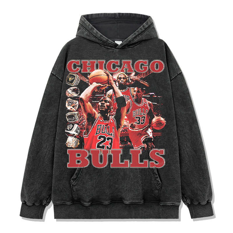 Chicago Bulls HOODIE NBA 2024 Style002 T-Shirts, Sweatshirt | CoreVibeTees.com (Image 2)