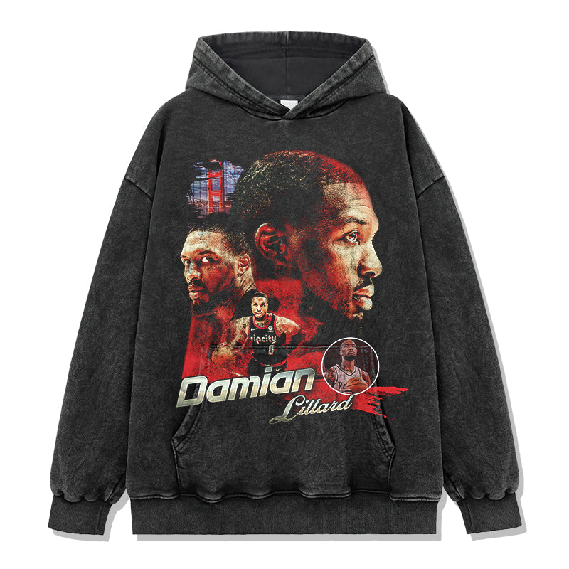 Damian Cillard HOODIE NBA T-Shirts, Sweatshirt | CoreVibeTees.com (Image 2)
