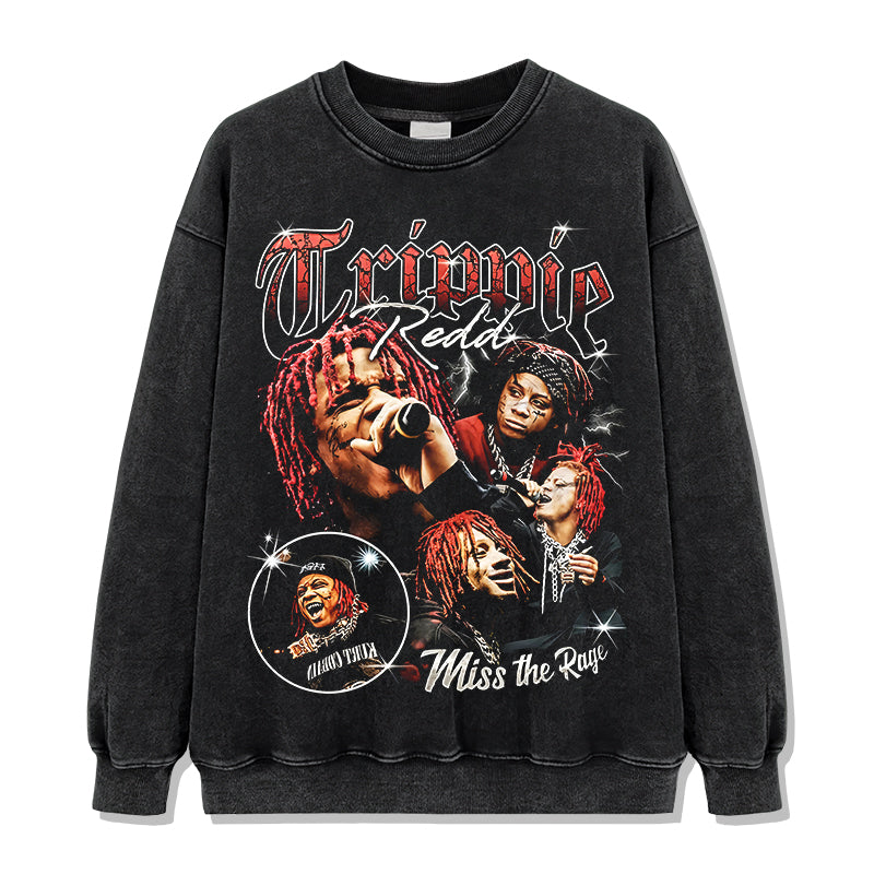 Miss The Rage By Trippie Redd Sweatshirt T-Shirts, Hoodie | CoreVibeTees.com (Image 2)