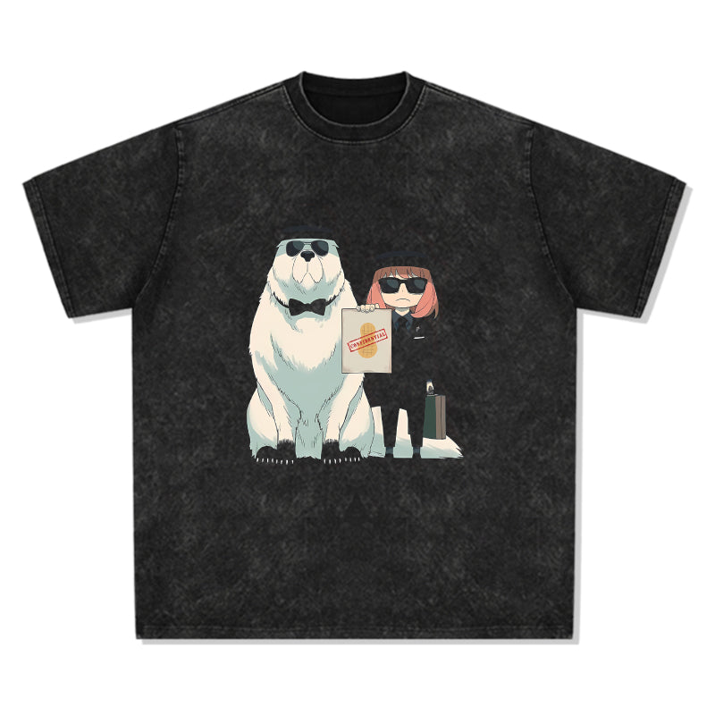 Anya Forger and Bond Forger Spy x Family "Anime" TEE Hoodie, Sweatshirt | CoreVibeTees.com (Image 3)