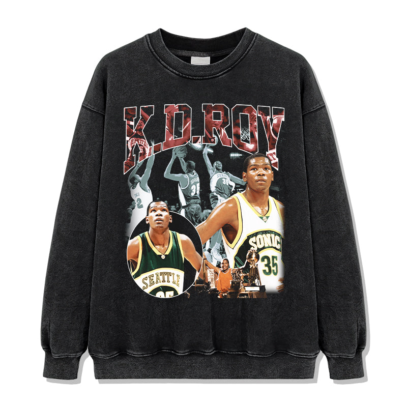 K.D Roy Sweatshirt NBA T-Shirts, Hoodie | CoreVibeTees.com (Image 2)