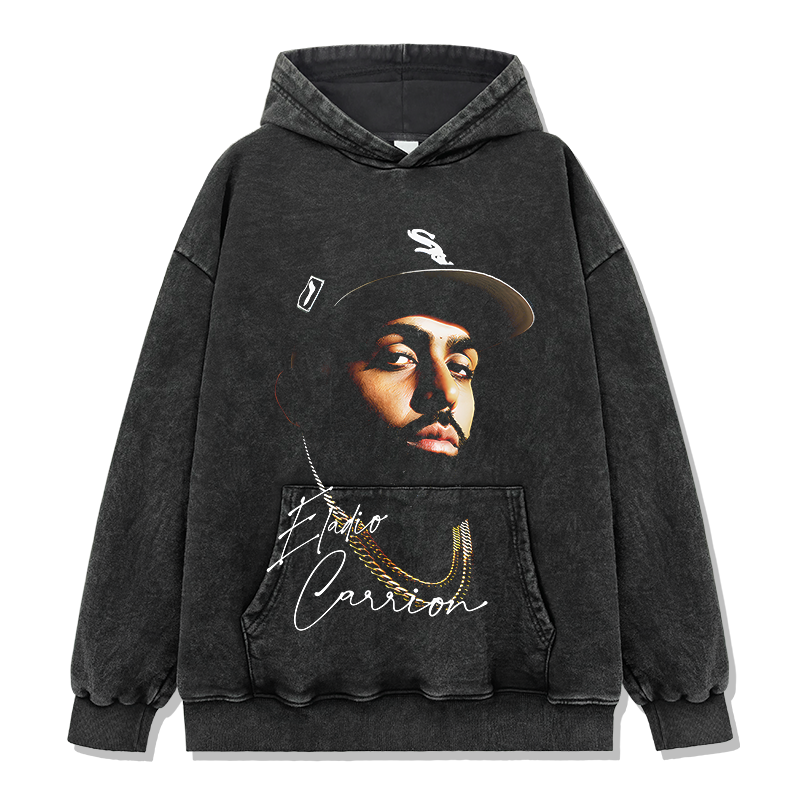 Eladio Carrion Signature Hoodie T-Shirts, Sweatshirt | CoreVibeTees.com (Image 2)