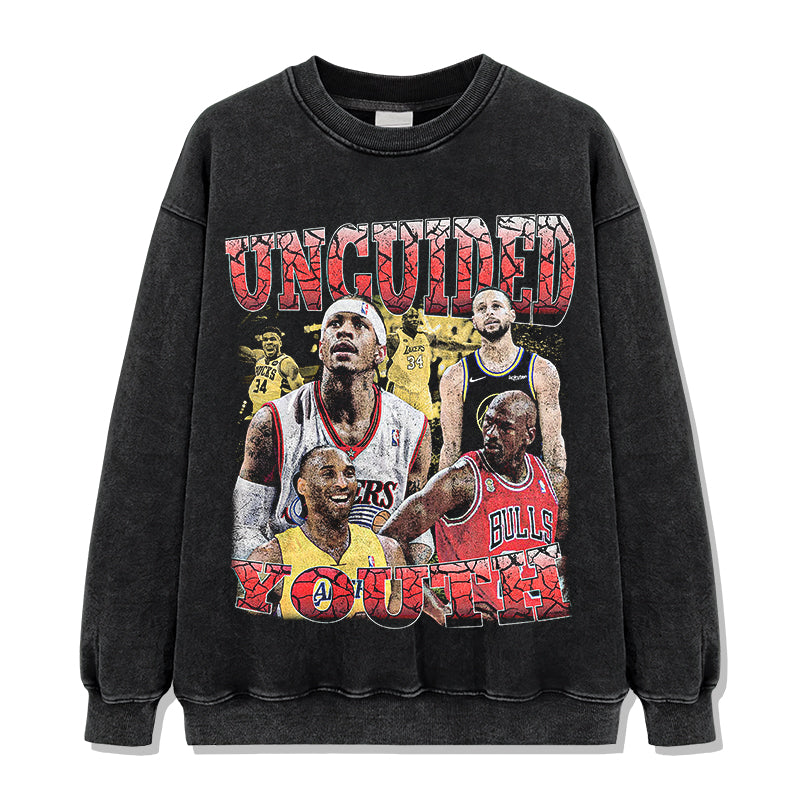 Unguided Youth Sweatshirt NBA T-Shirts, Hoodie | CoreVibeTees.com (Image 2)