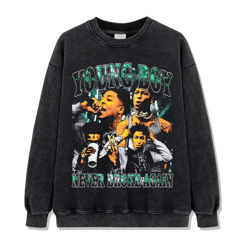Never Broke Again By YoungBoy Sweatshirt T-Shirts, Hoodie | CoreVibeTees.com (Image 2)