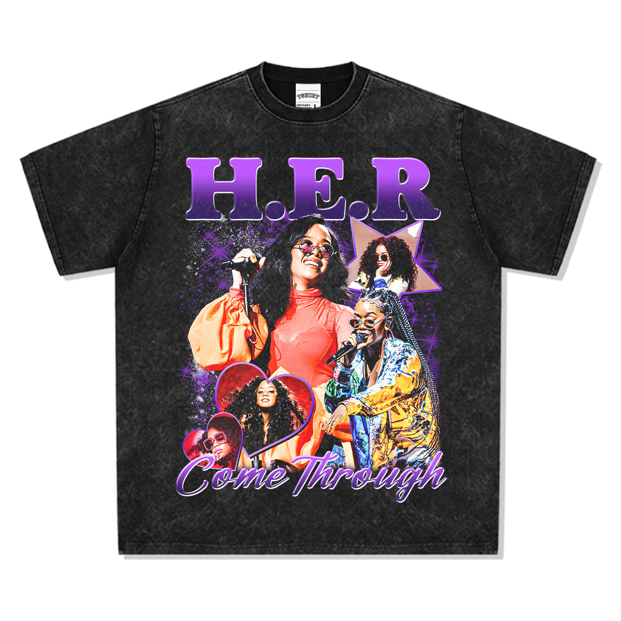 Come Through By H.e.r TEE Hoodie, Sweatshirt | CoreVibeTees.com (Image 3)