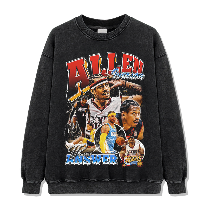 Allen Iverson Sweatshirt NBA Style003 T-Shirts, Hoodie | CoreVibeTees.com (Image 2)