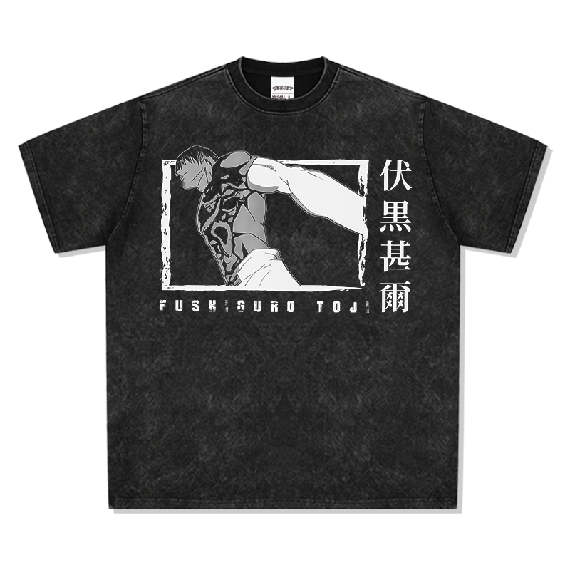 Toji Fushiguro "Anime" TEE (Copy) Hoodie, Sweatshirt | CoreVibeTees.com (Image 3)