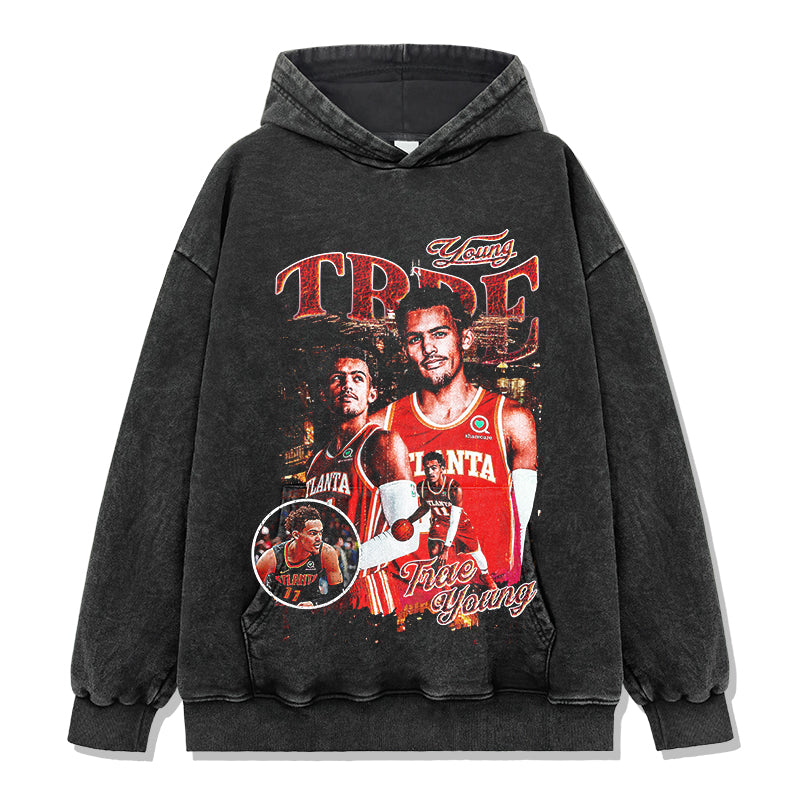 Trae Young HOODIE NBA Style001 T-Shirts, Sweatshirt | CoreVibeTees.com (Image 2)