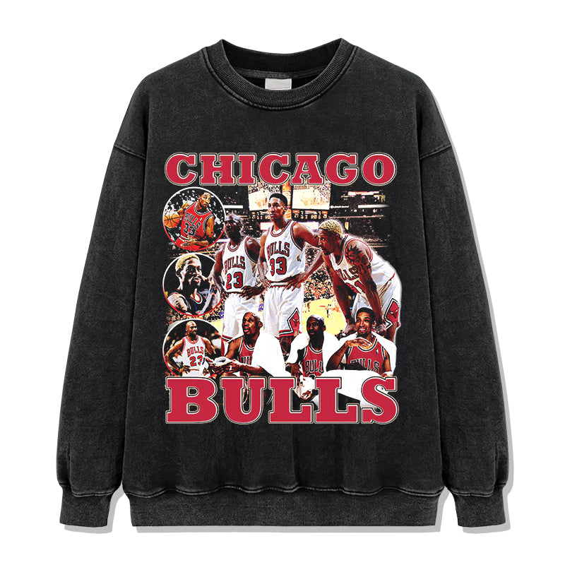 Chicago Bulls Sweatshirt NBA Style002 T-Shirts, Hoodie | CoreVibeTees.com (Image 2)