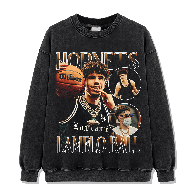 LaMelo Ball Sweatshirt NBA Style001 T-Shirts, Hoodie | CoreVibeTees.com (Image 2)