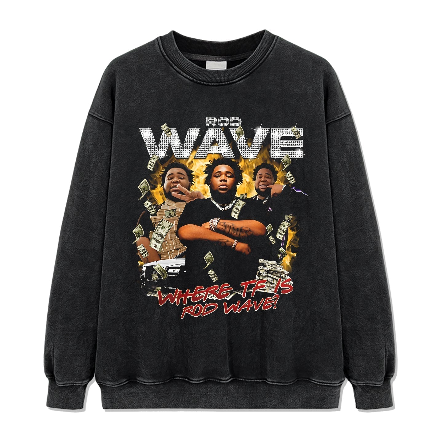 Rod Wave Sweatshirt Style001 T-Shirts, Hoodie | CoreVibeTees.com (Image 2)