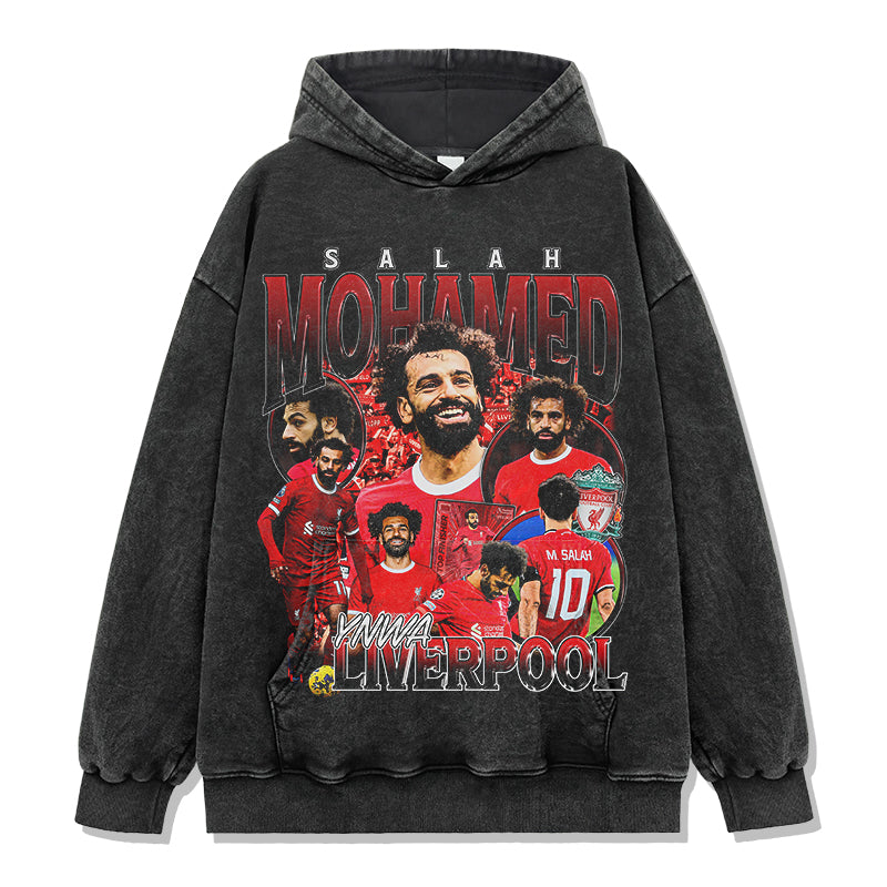 Ynwa Liverpool By Mohamed Salah Hoodie T-Shirts, Sweatshirt | CoreVibeTees.com (Image 2)