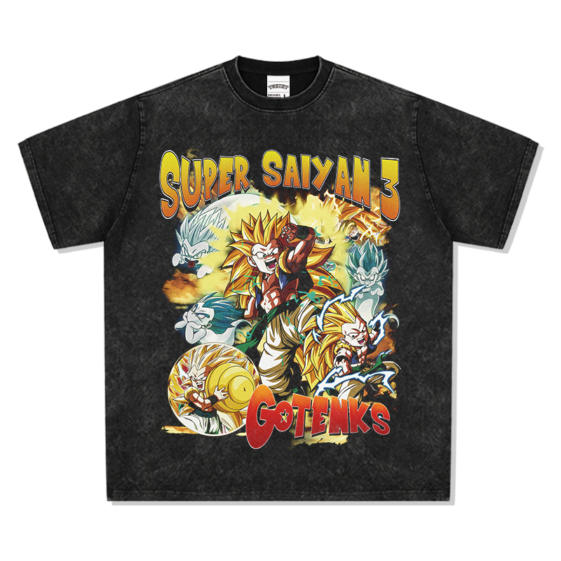 Super Saiyan Gotenks "Anime" TEE Hoodie, Sweatshirt | CoreVibeTees.com (Image 2)