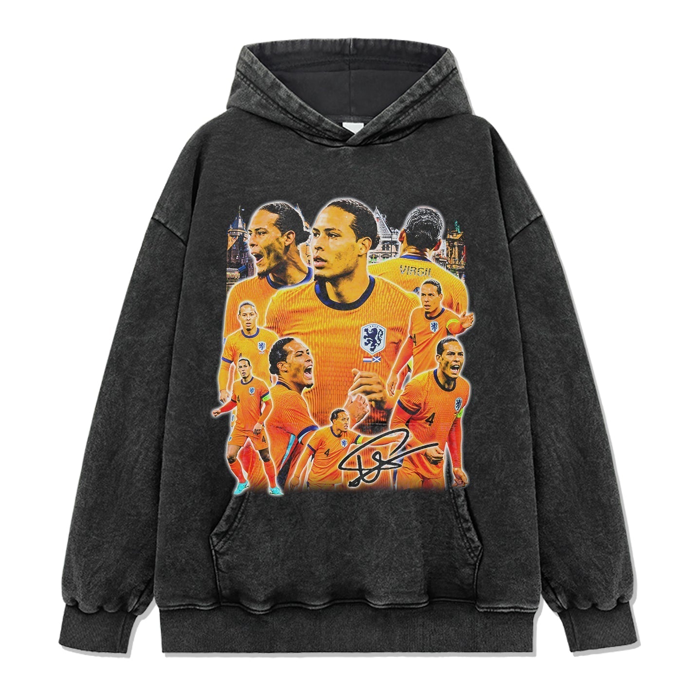 Virgil van Dijk Signature Hoodie T-Shirts, Sweatshirt | CoreVibeTees.com (Image 2)