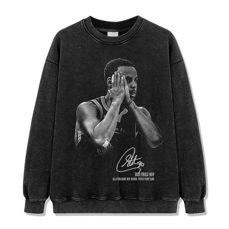 Stephen Curry Signature Sweatshirt NBA T-Shirts, Hoodie | CoreVibeTees.com (Image 2)