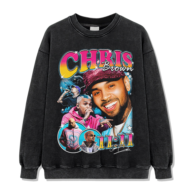 Chris Brown Sweatshirt Style003 T-Shirts, Hoodie | CoreVibeTees.com (Image 2)