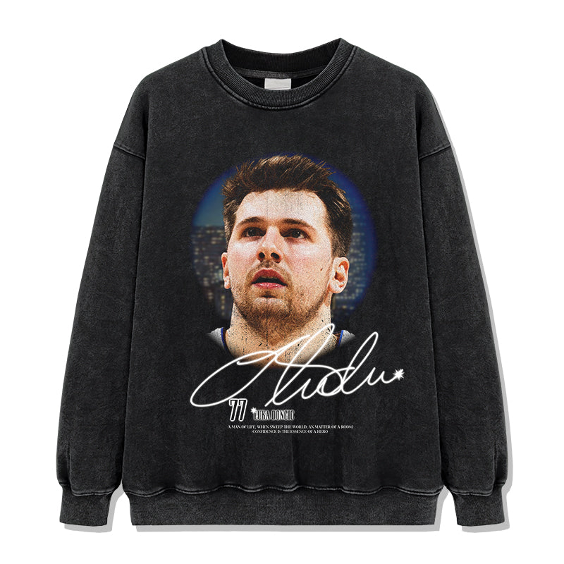 Luka Doncic Sweatshirt NBA Style001 T-Shirts, Hoodie | CoreVibeTees.com (Image 2)