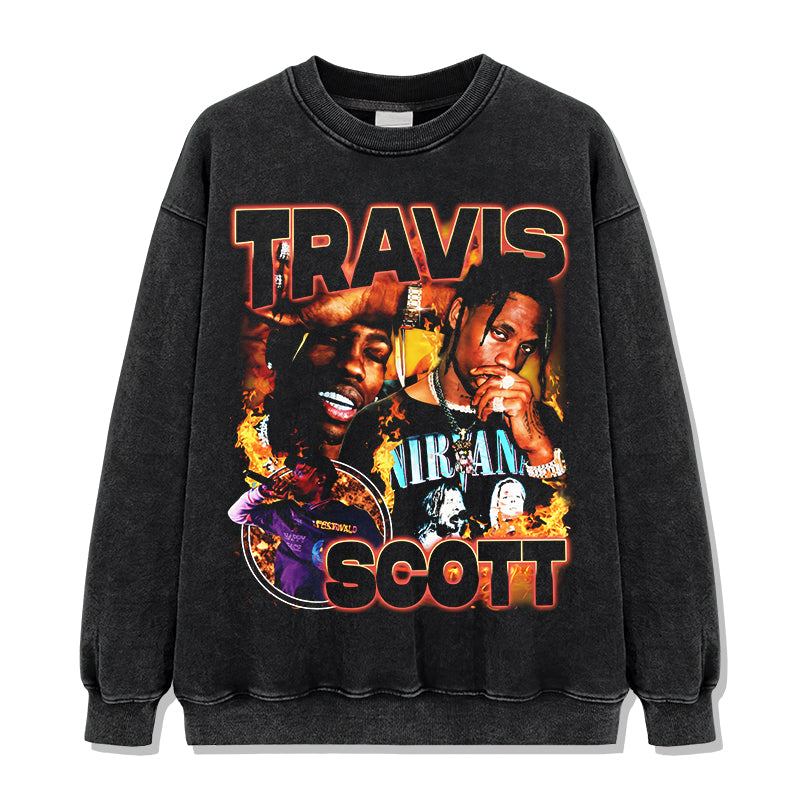 Travis Scott Sweatshirt Style006 T-Shirts, Hoodie | CoreVibeTees.com (Image 2)