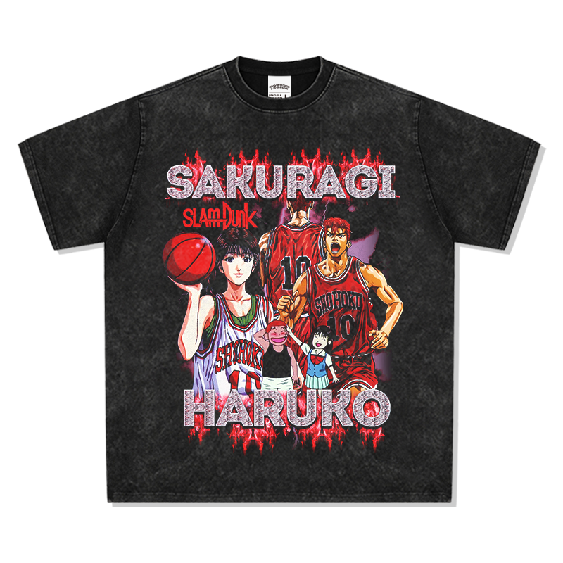 Sakuragi And Haruko "Anime" TEE Hoodie, Sweatshirt | CoreVibeTees.com (Image 3)