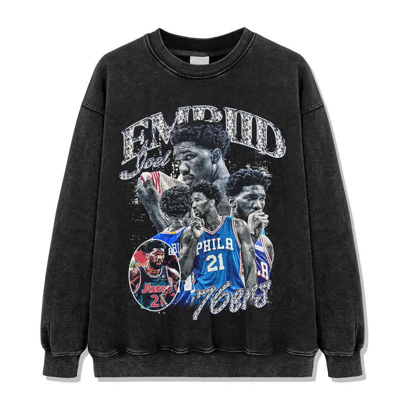 Joel Embiid Sweatshirt NBA T-Shirts, Hoodie | CoreVibeTees.com (Image 2)