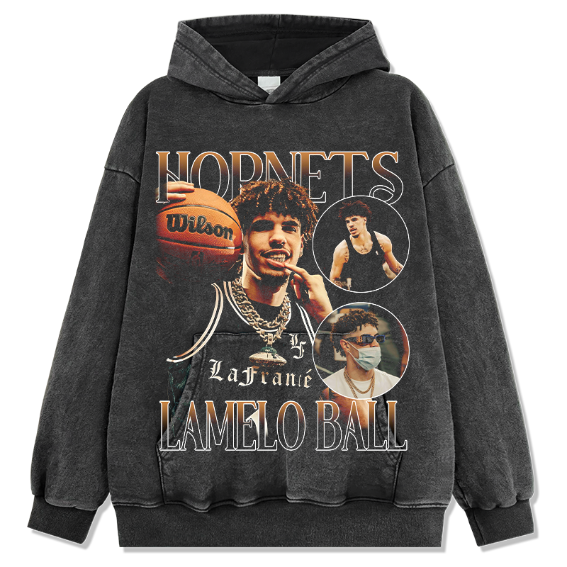 LaMelo Ball HOODIE NBA Style001 T-Shirts, Sweatshirt | CoreVibeTees.com (Image 2)