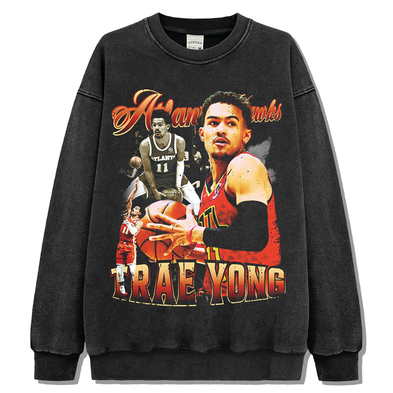 Trae Young Sweatshirt NBA T-Shirts, Hoodie | CoreVibeTees.com (Image 2)