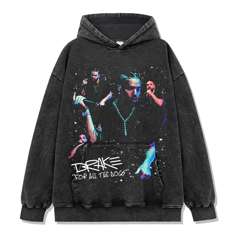 For All the Dogs By Drake HOODIE Style001 T-Shirts, Sweatshirt | CoreVibeTees.com (Image 2)