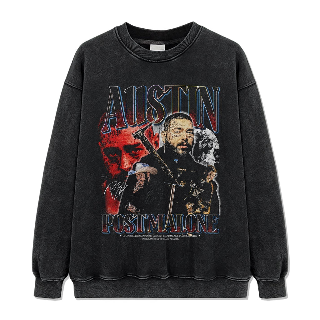 Austin By Post Malone Sweatshirt T-Shirts, Hoodie | CoreVibeTees.com (Image 2)