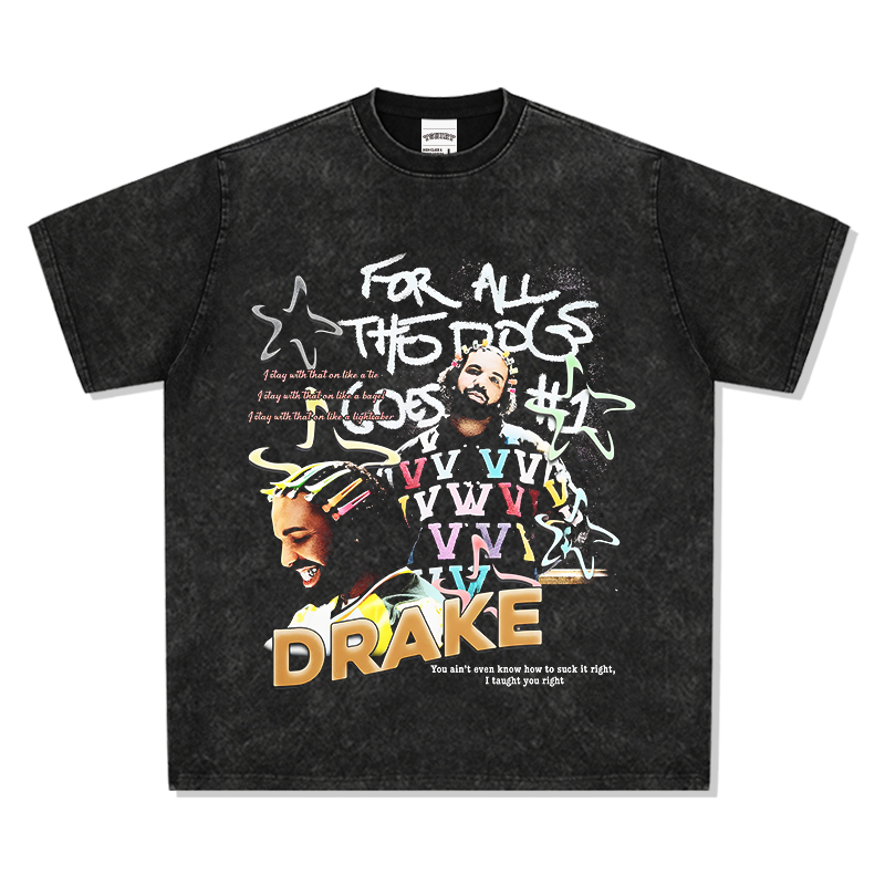 For All the Dogs By Drake TEE Hoodie, Sweatshirt | CoreVibeTees.com (Image 1)