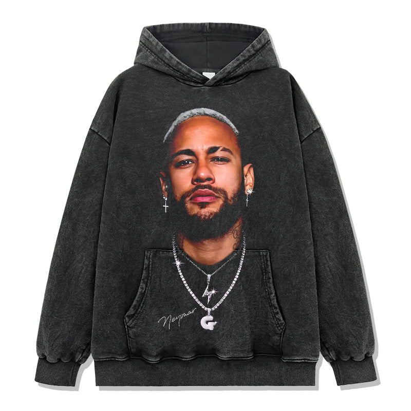 Neymar â€œSignatureâ€ Hoodie Style001 T-Shirts, Sweatshirt | CoreVibeTees.com (Image 2)