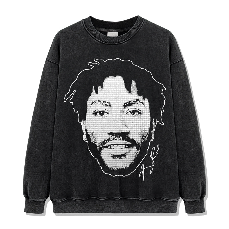 Derrick Rose SIGNATURE Sweatshirt NBA T-Shirts, Hoodie | CoreVibeTees.com (Image 2)