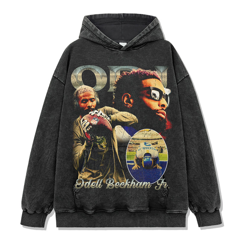 Odell Beckham Jr HOODIE NBA Style003 T-Shirts, Sweatshirt | CoreVibeTees.com (Image 2)