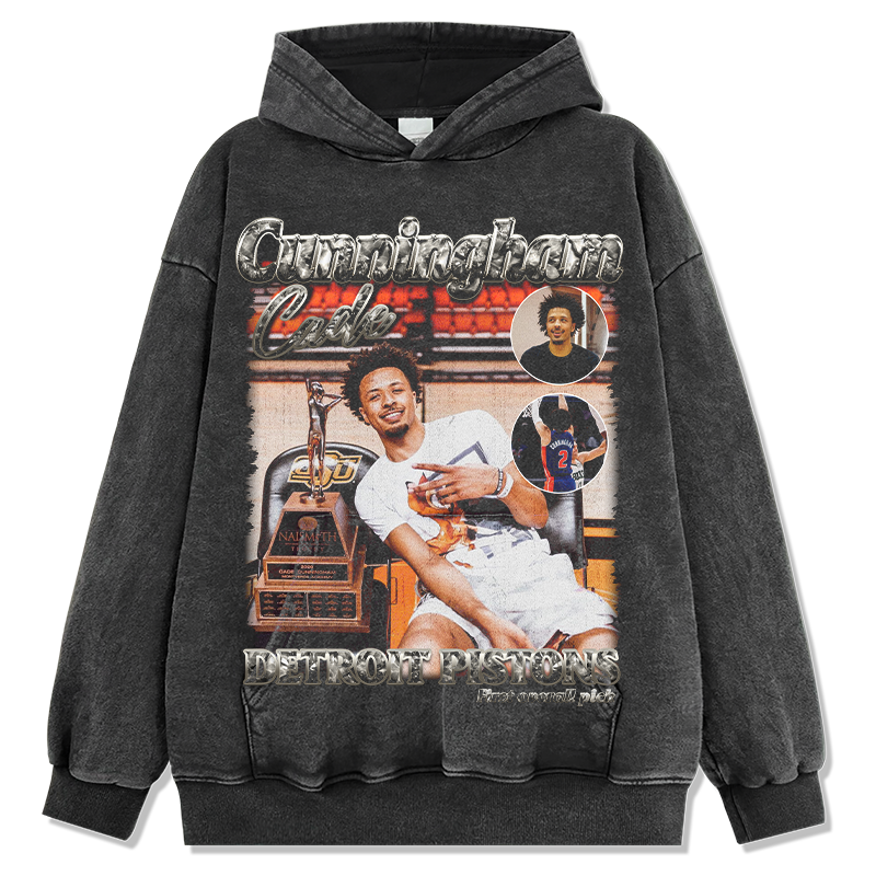 Cade Cunningham HOODIE NBA Style001 T-Shirts, Sweatshirt | CoreVibeTees.com (Image 2)